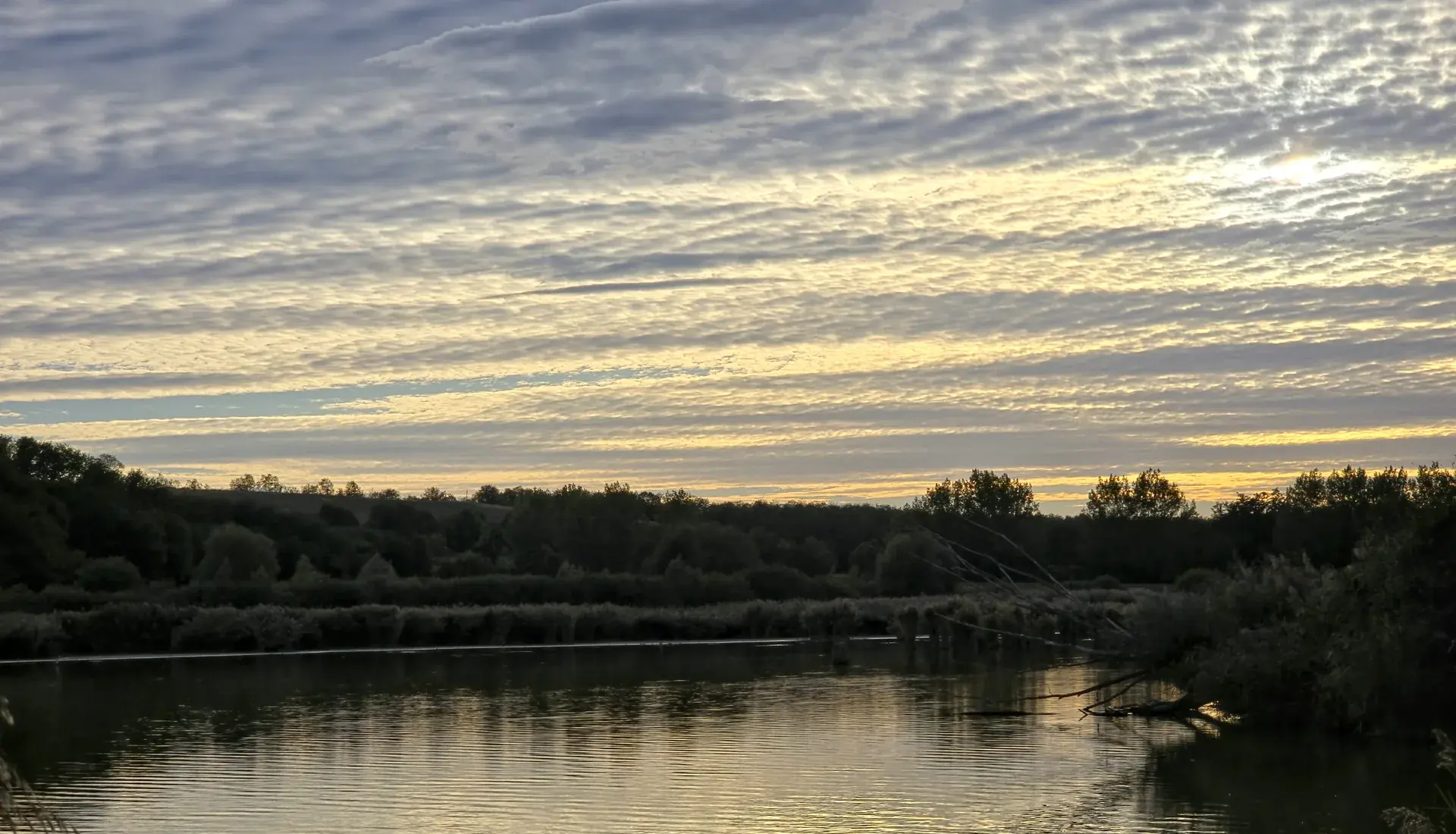 Berekalji víztározó Szügy és Mohora között