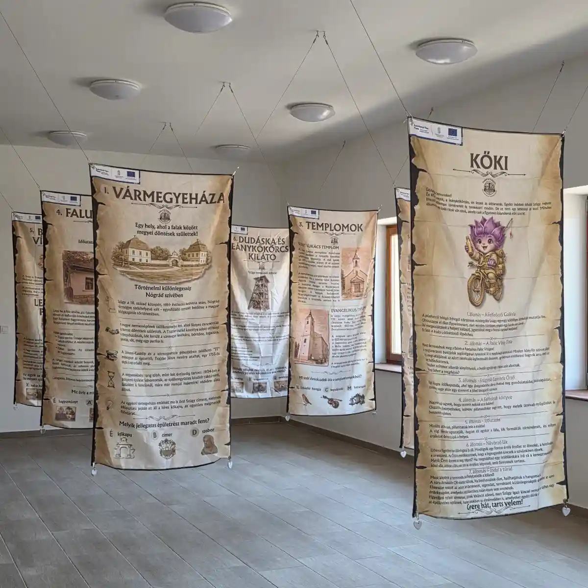 Felfedező Galéria a szügyi Turistaházban
